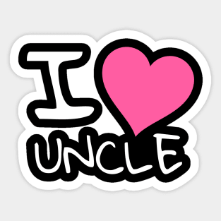 I love uncle Sticker